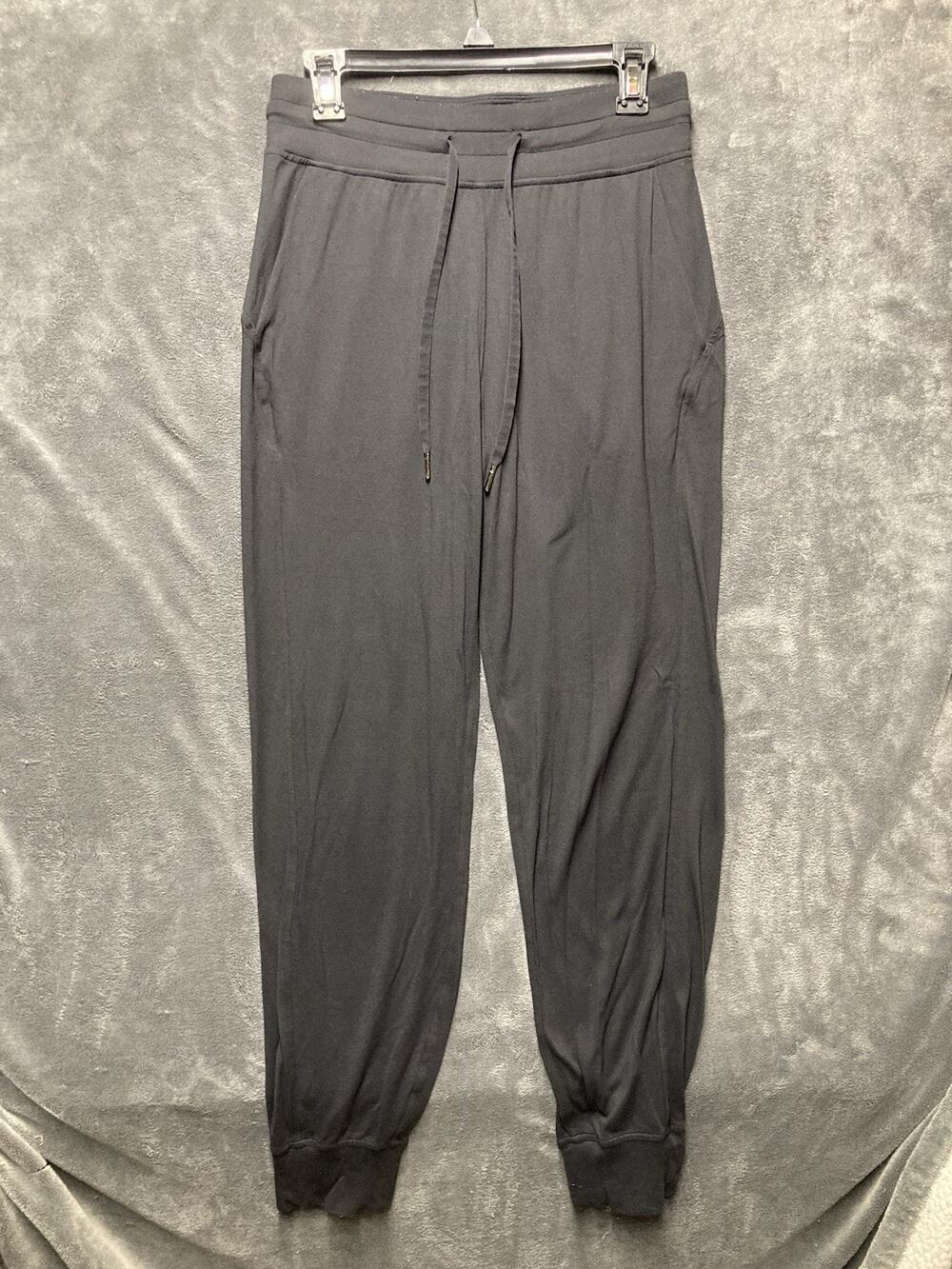 Lululemon Ready To Rulu Jogger Pant Women's Size 6 Black Yoga Gym Casual Comfort